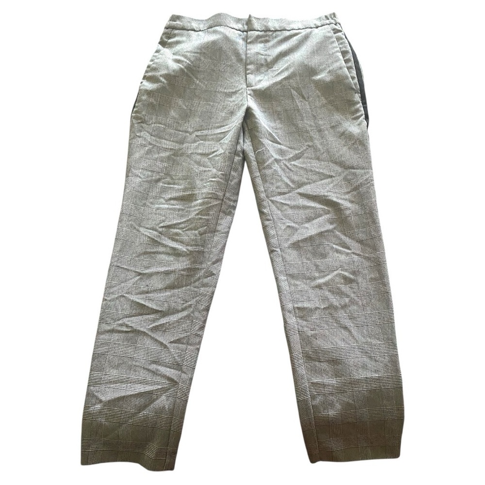 Zara Gray Dress Pants with Classic Straight-Leg Design